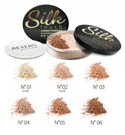 REVERS COSMETICS SILK TOUCH PUDER SYPKI BRĄZUJĄCY & ROZŚWIETLAJĄCY