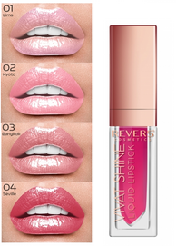 REVERS COSMETICS VIVAT SHINE LIQUID LIPSTICK METALICZNA POMADKA W PŁYNIE