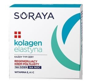 SORAYA KOLAGEN ELASTYNA REGENERUJĄCY KREM PÓŁTŁUSTY