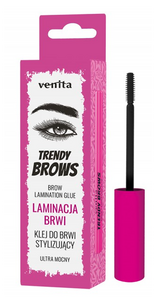 VENITA TRENDY BROWS KLEJ DO BRWI STYLIZUJĄCY EFEKT LAMINACJI